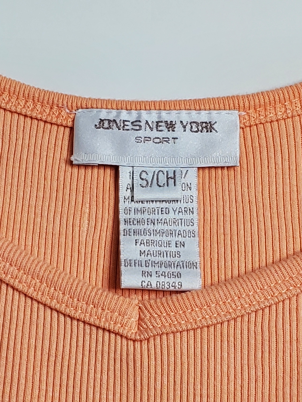 Jones New York Sport Women's Tank, Orange (Size S) - Picture 4 of 8
